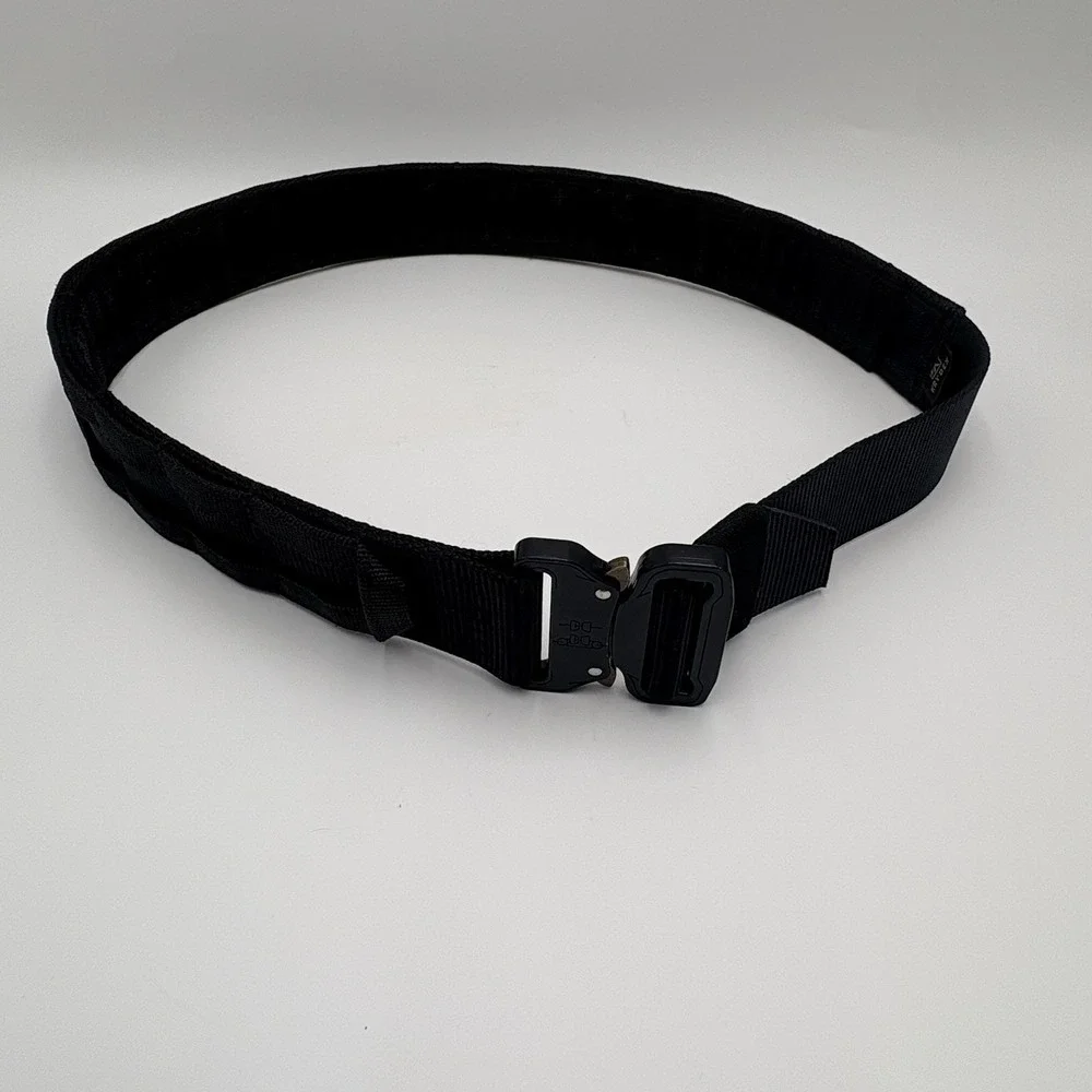 KRYDEX Tactical Battle Belt Black MOLLE Padded Quick Release Ammo Range NWOT 34
